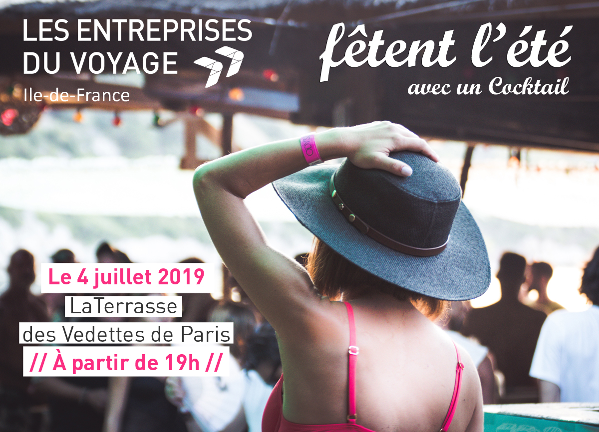 INVITATION au cocktail d'été des EDV Ile-de-France le jeudi 4 juillet ! 